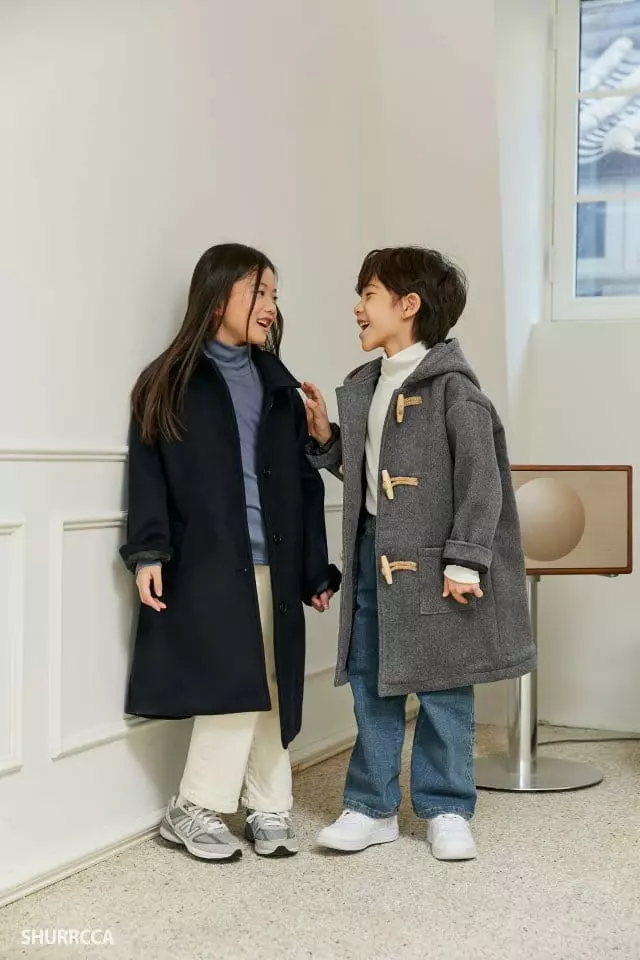Shurrcca - Korean Children Fashion - #kidsshorts - Dupple Coat - 3