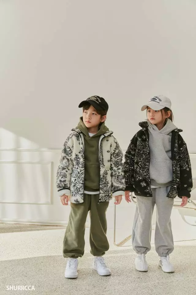 Shurrcca - Korean Children Fashion - #kidsshorts - Paisly Jumper - 2