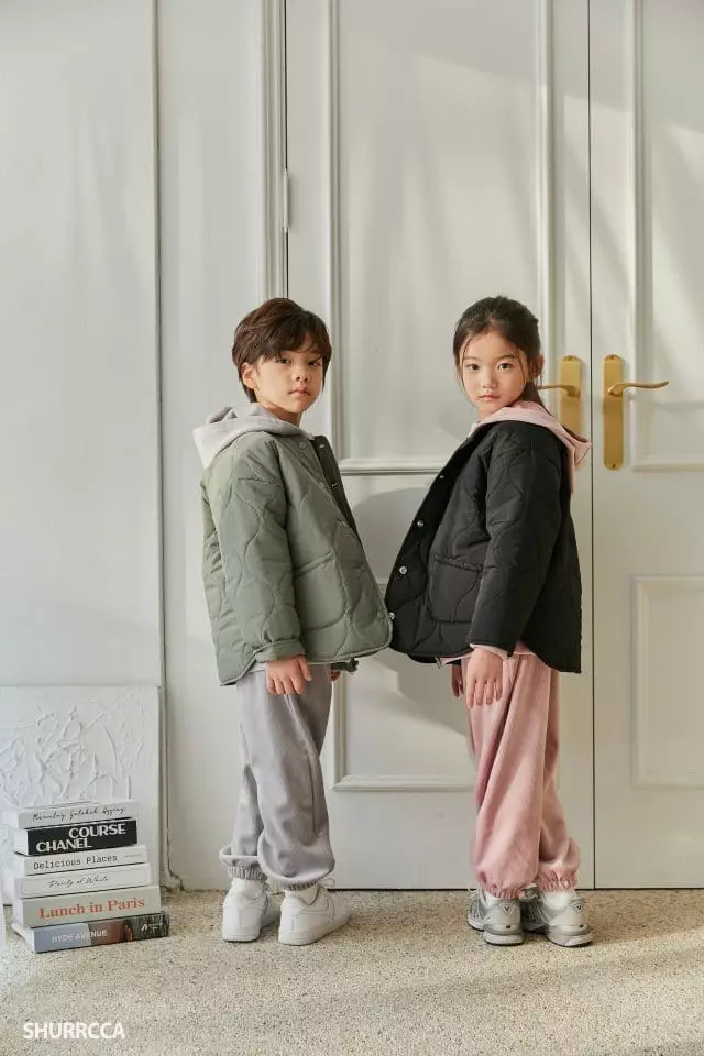 Shurrcca - Korean Children Fashion - #kidsshorts - Veloure Pants - 11