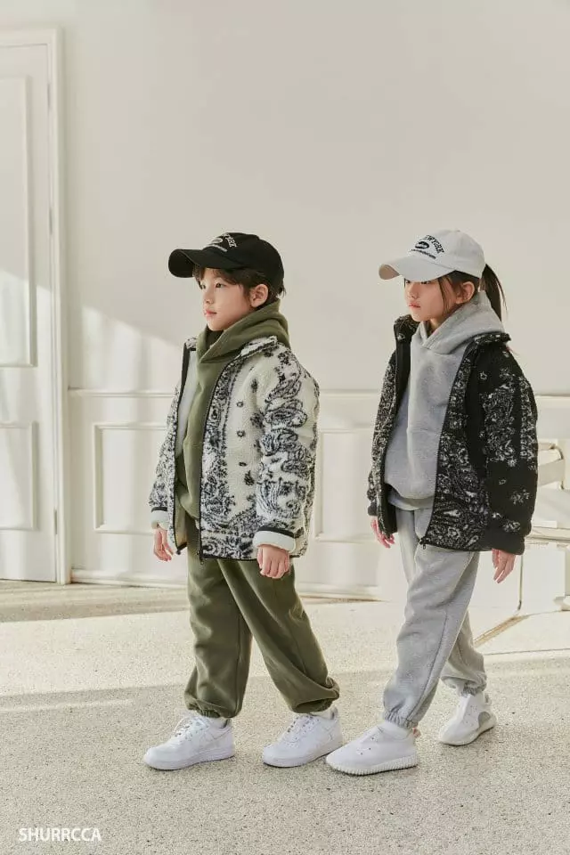Shurrcca - Korean Children Fashion - #kidsstore - Paisly Jumper - 4