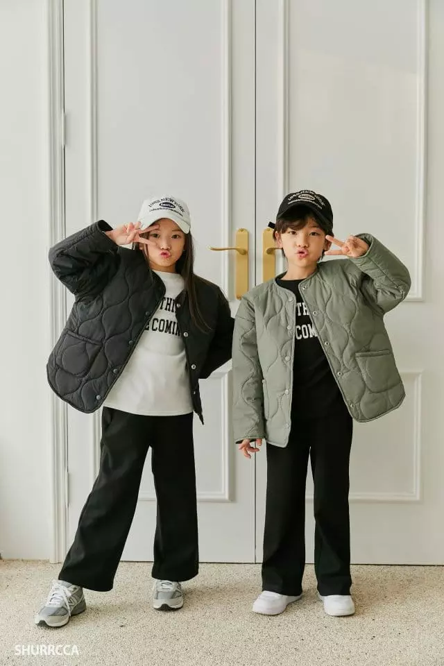 Shurrcca - Korean Children Fashion - #kidzfashiontrend - Fleece Lounge Pants - 10