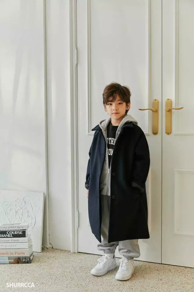 Shurrcca - Korean Children Fashion - #littlefashionista - Single Coat - 8
