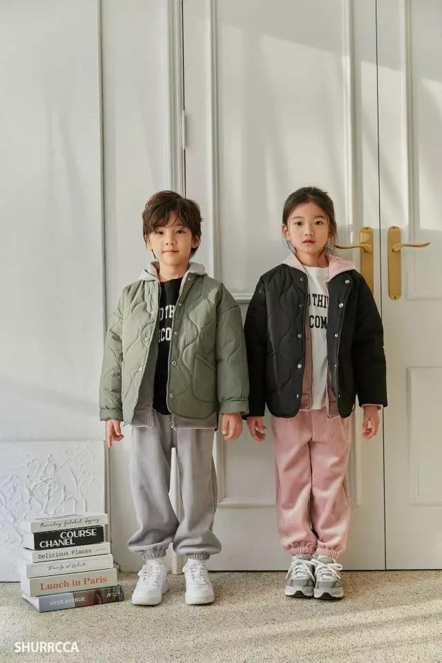 Shurrcca - Korean Children Fashion - #littlefashionista - Veloure Pants