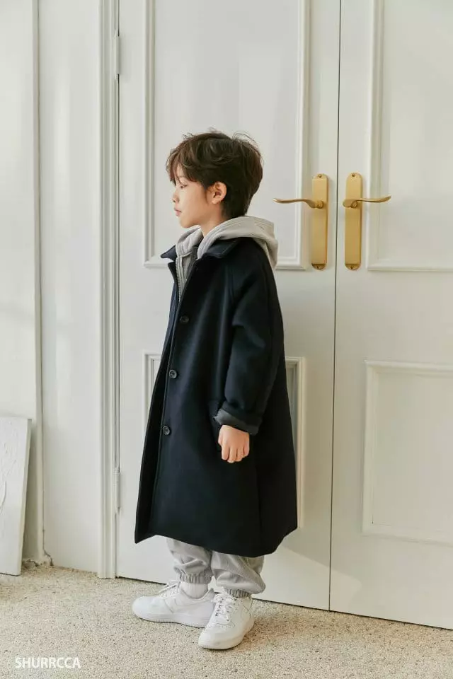Shurrcca - Korean Children Fashion - #magicofchildhood - Single Coat - 9