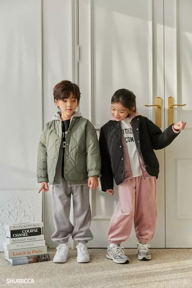 Shurrcca - Korean Children Fashion - #magicofchildhood - Veloure Pants - 2