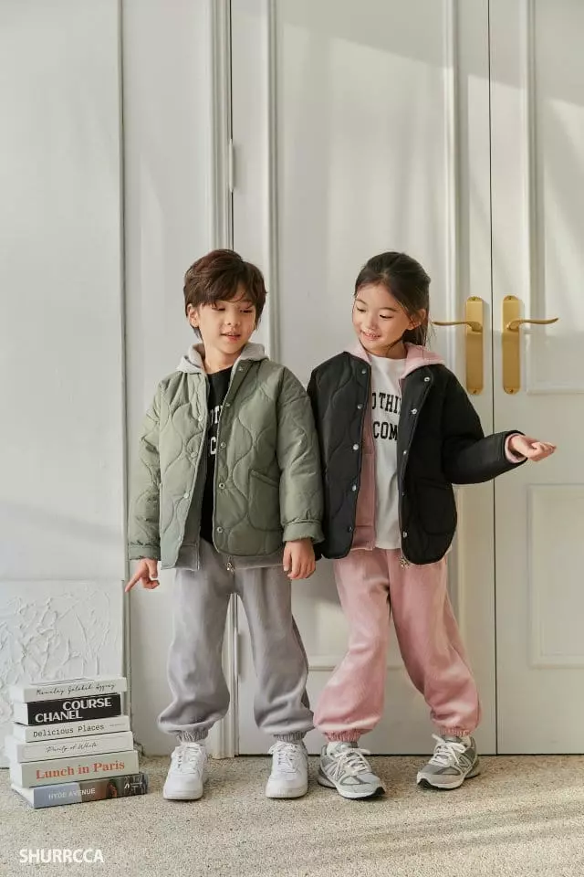 Shurrcca - Korean Children Fashion - #minifashionista - Veloure Pants - 3