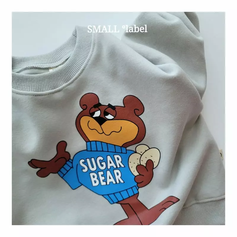 Small Label - Korean Children Fashion - #Kfashion4kids - Sugar Bear Sweathsirt - 10