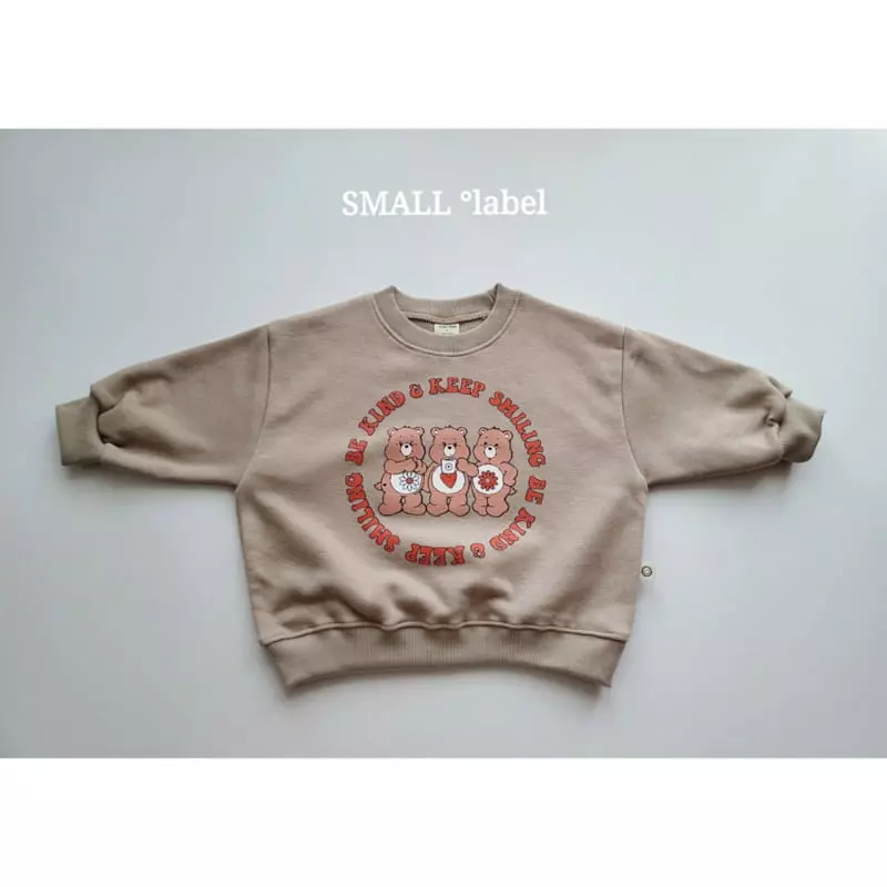 Small Label - Korean Children Fashion - #Kfashion4kids - Orange Bear Sweatshirt - 6