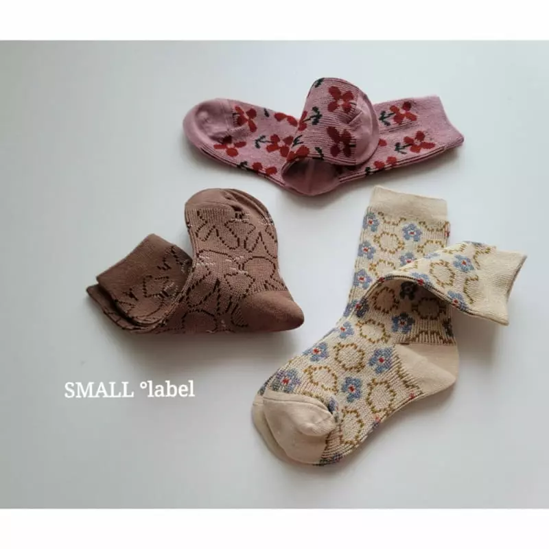 Small Label - Korean Children Fashion - #Kfashion4kids - Maybe Socks Set