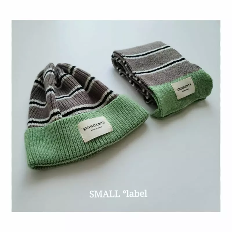 Small Label - Korean Children Fashion - #childrensboutique - Slowly Muffler Hat Set - 10