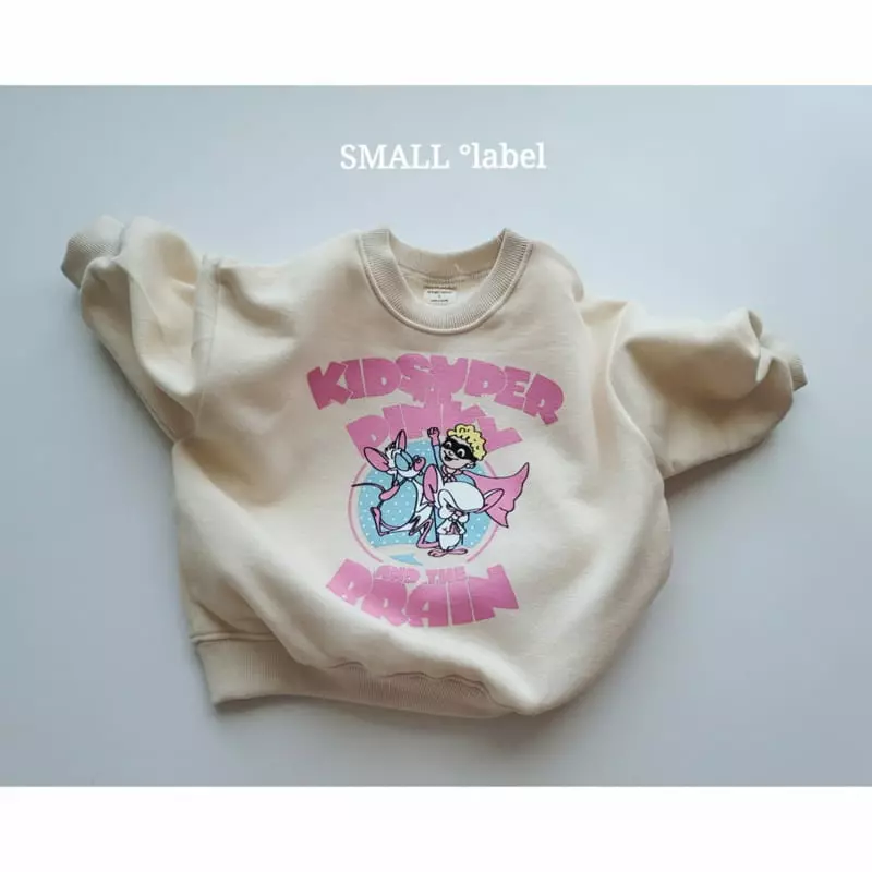 Small Label - Korean Children Fashion - #kidsshorts - Pink Kid Sweatshirt - 11
