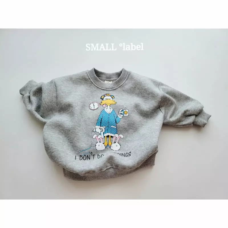 Small Label - Korean Children Fashion - #kidsshorts - Duck Morning Sweatshirt - 8