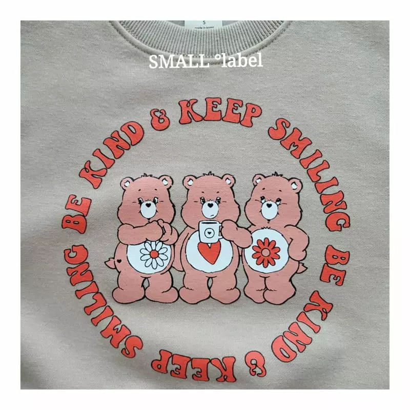 Small Label - Korean Children Fashion - #littlefashionista - Orange Bear Sweatshirt - 7