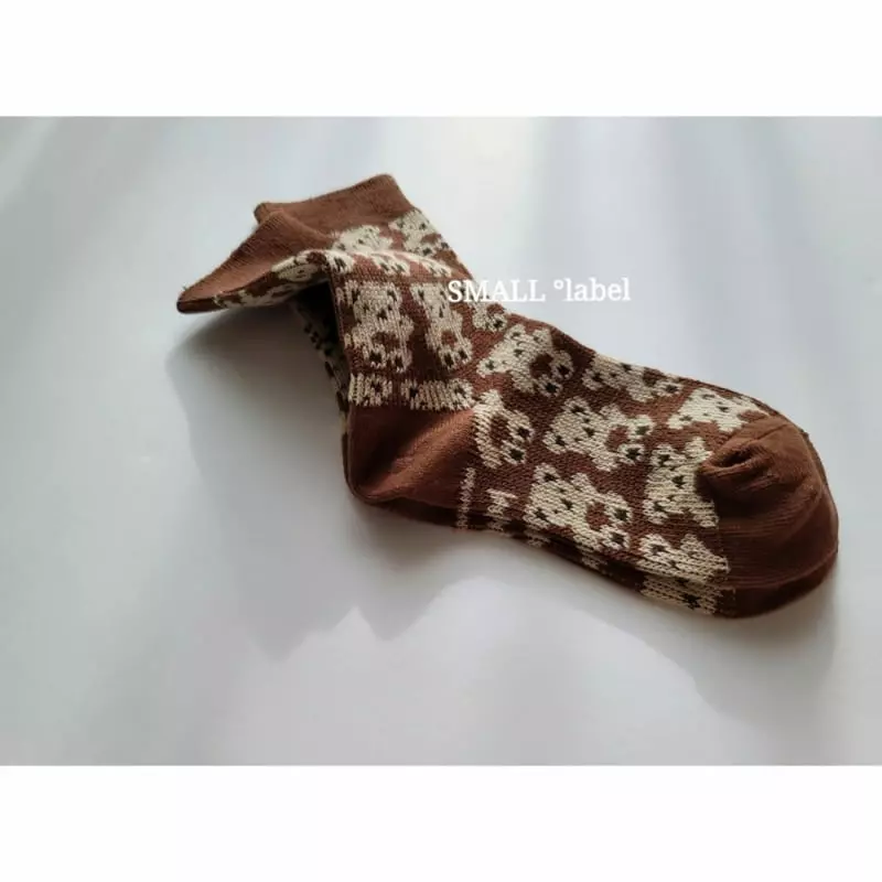 Small Label - Korean Children Fashion - #magicofchildhood - Bam Bear Socks Set - 2
