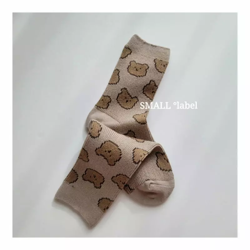Small Label - Korean Children Fashion - #minifashionista - Bam Bear Socks Set - 3