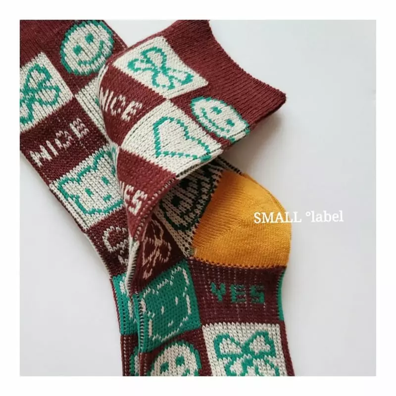 Small Label - Korean Children Fashion - #prettylittlegirls - Browine Socks Set - 6