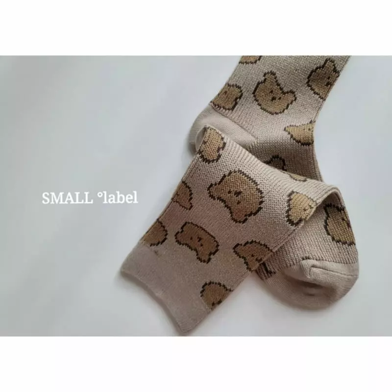 Small Label - Korean Children Fashion - #minifashionista - Bam Bear Socks Set - 4