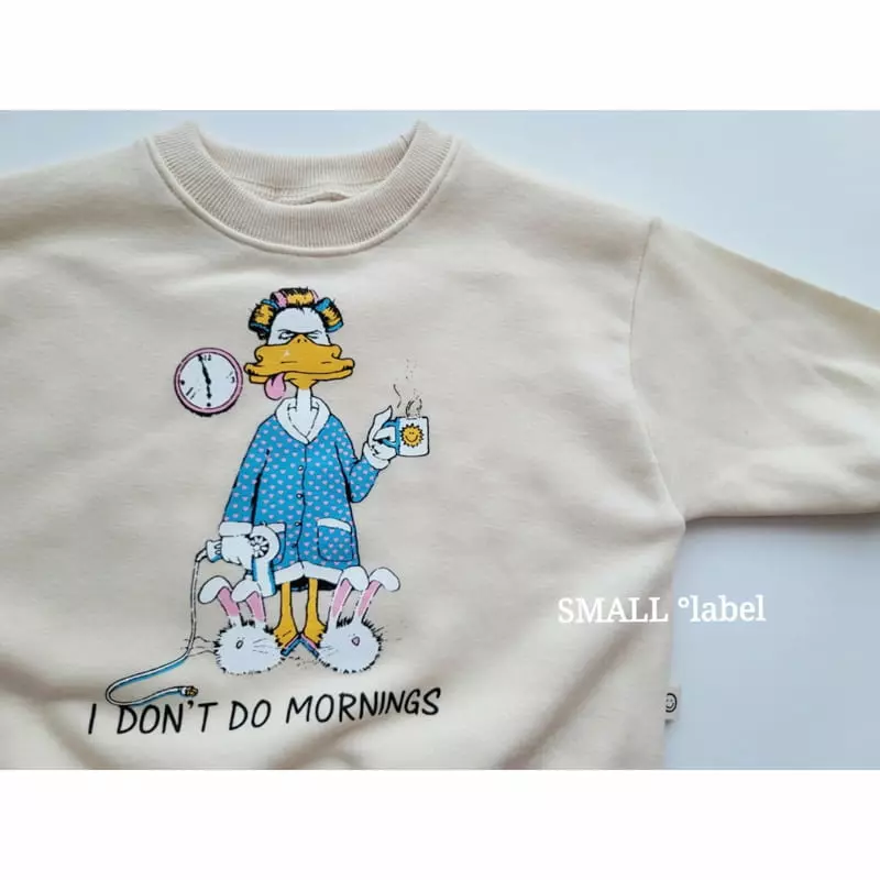Small Label - Korean Women Fashion - #momslook - Duck Morning Sweatshirt Mom - 3