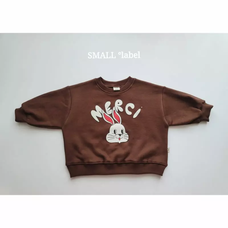 Small Label - Korean Women Fashion - #romanticstyle - Merci Rabbit Sweatshirt Mom - 6