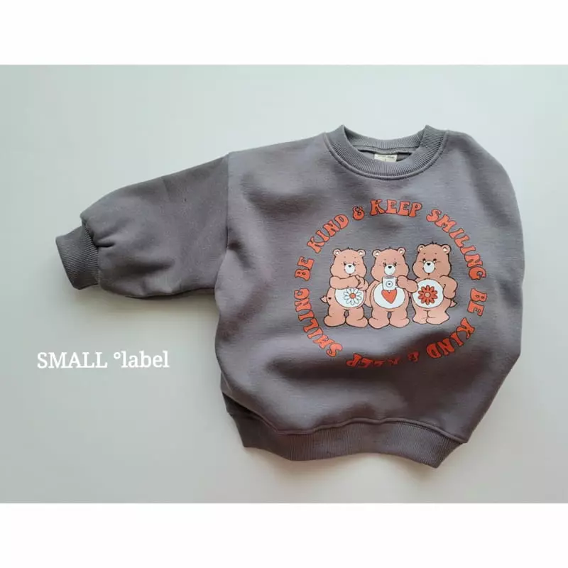 Small Label - Korean Women Fashion - #romanticstyle - Orange Bear Sweatshirt Mom - 4
