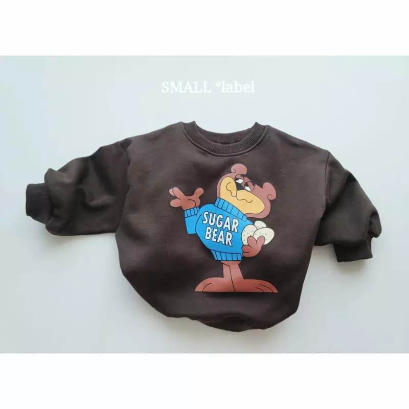 Small Label - Korean Women Fashion - #vintageinspired - Sugar Bear Sweathsirt Mom - 4