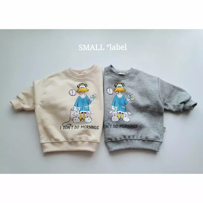 Small Label - Korean Women Fashion - #womensfashion - Duck Morning Sweatshirt Mom