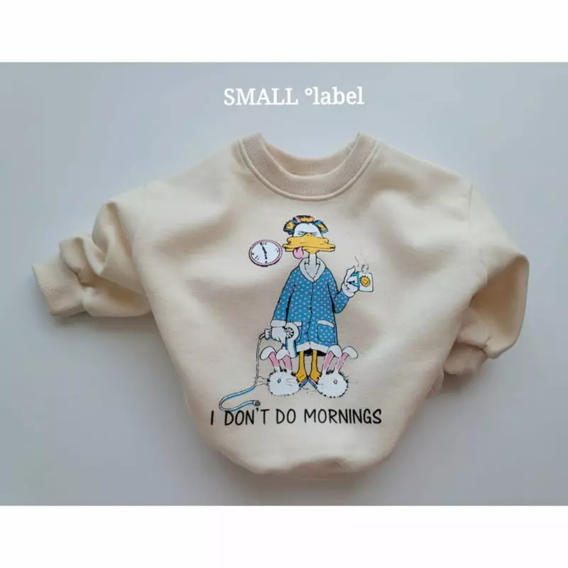 Small Label - Korean Women Fashion - #womensfashion - Duck Morning Sweatshirt Mom - 5