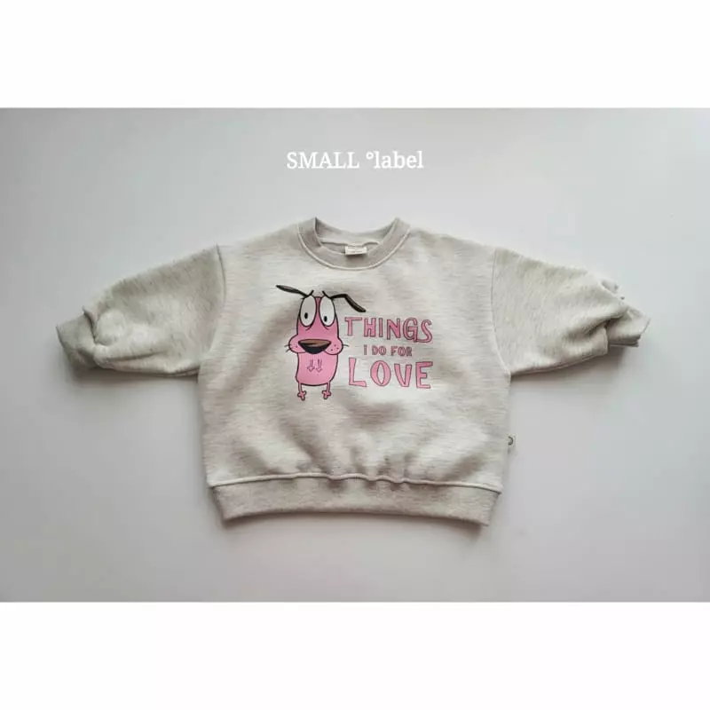 Small Label - Korean Women Fashion - #womensfashion - Pink Dog Sweatshirt Mom - 7