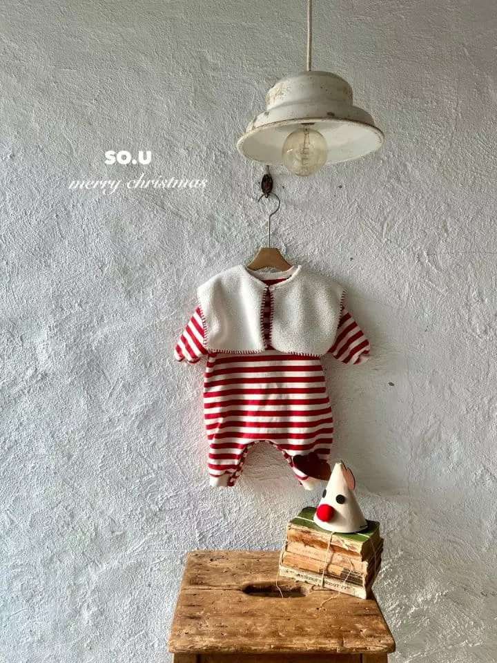 So U - Korean Baby Fashion - #babygirlfashion - Merry Cape - 12