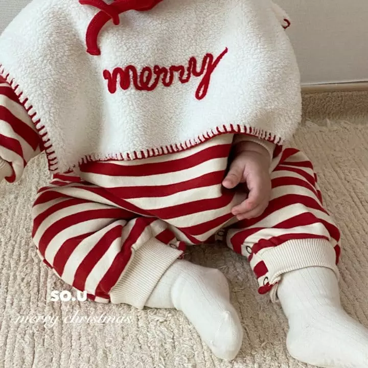 So U - Korean Baby Fashion - #babywear - Merry Cape - 3