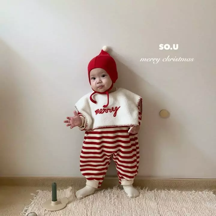 So U - Korean Baby Fashion - #smilingbaby - Merry Cape - 6