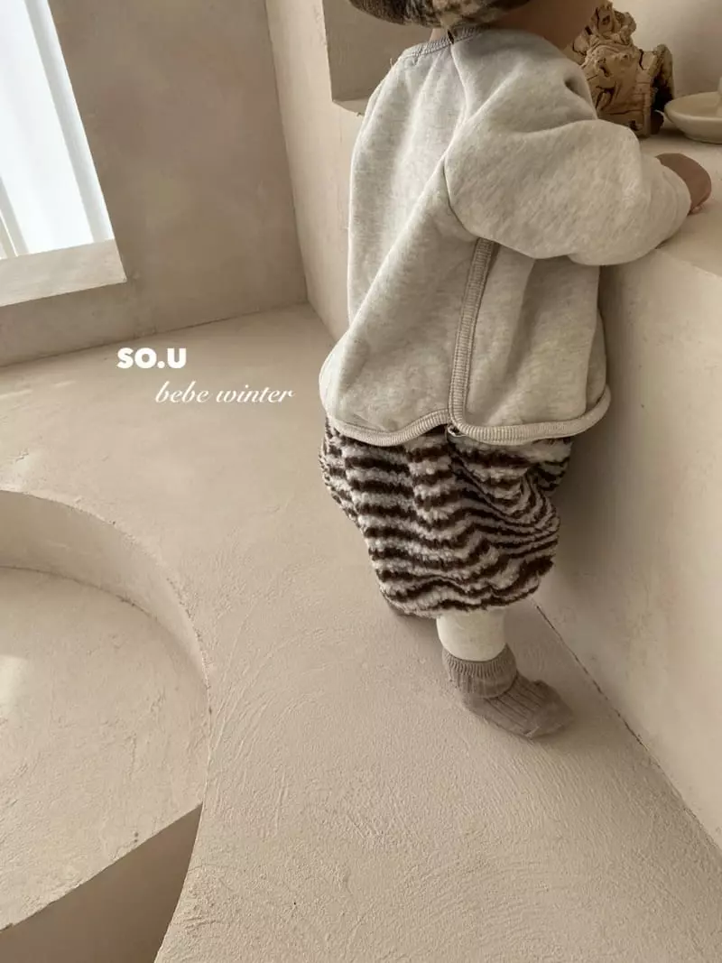 So U - Korean Children Fashion - #Kfashion4kids - Piping Pocket Tee - 12