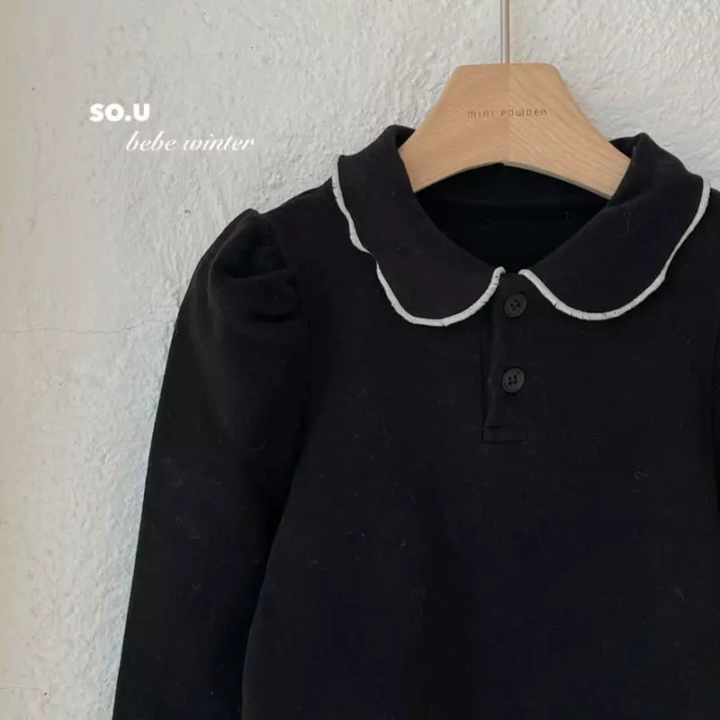 So U - Korean Children Fashion - #Kfashion4kids - Collar Puff Tee - 8