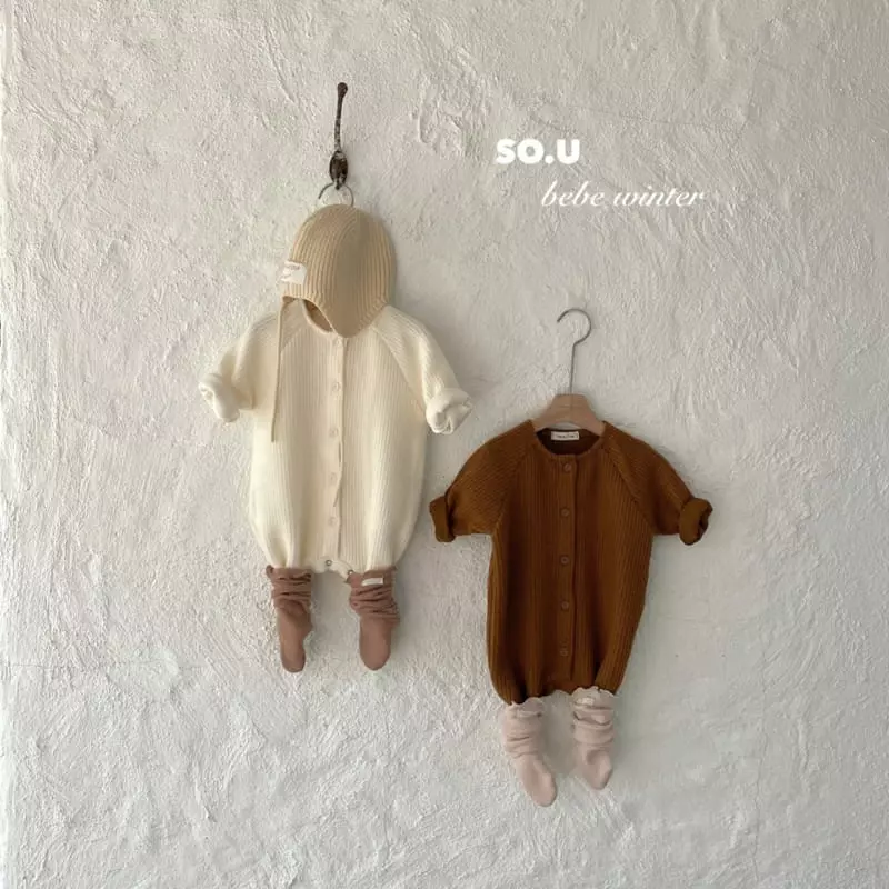 So U - Korean Children Fashion - #Kfashion4kids - Knit Bodysuit - 11