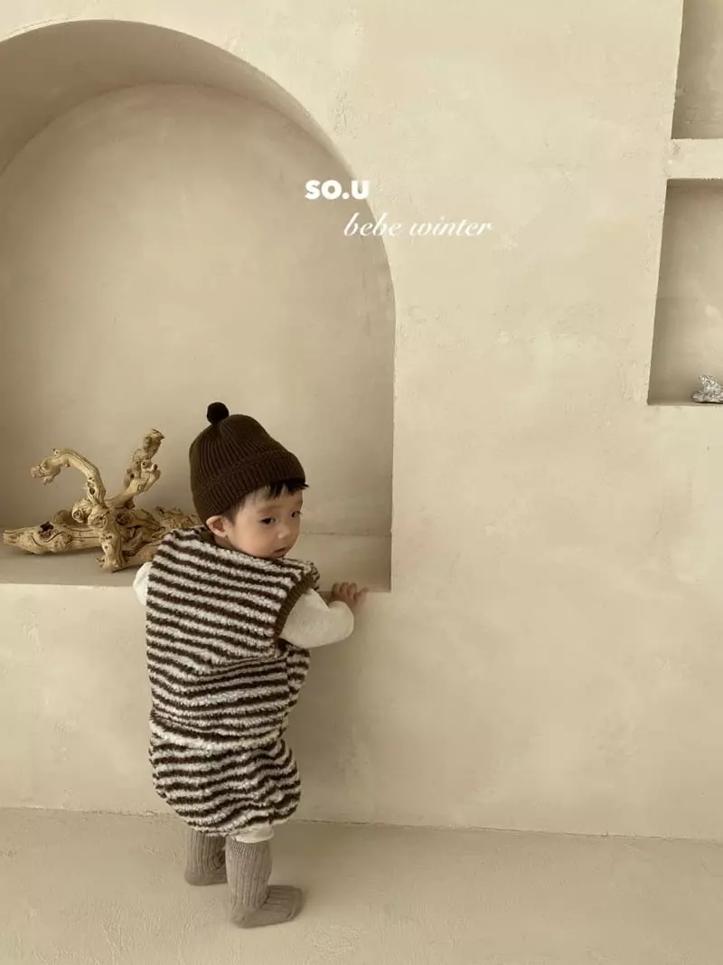 So U - Korean Children Fashion - #childofig - Bbogle Vest - 3