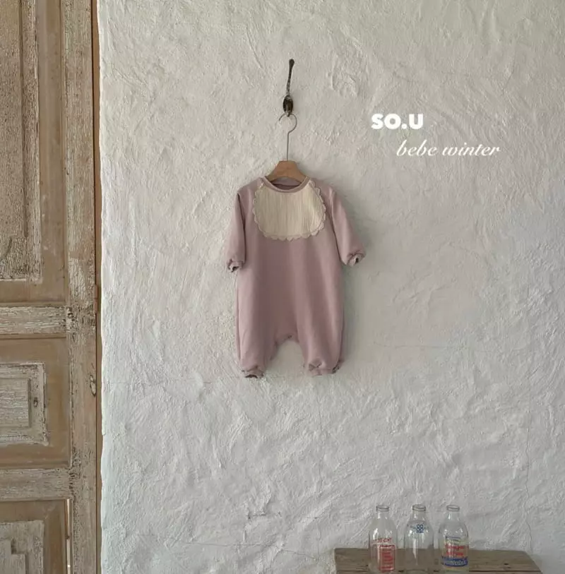 So U - Korean Children Fashion - #childofig - Bib Bodysuit