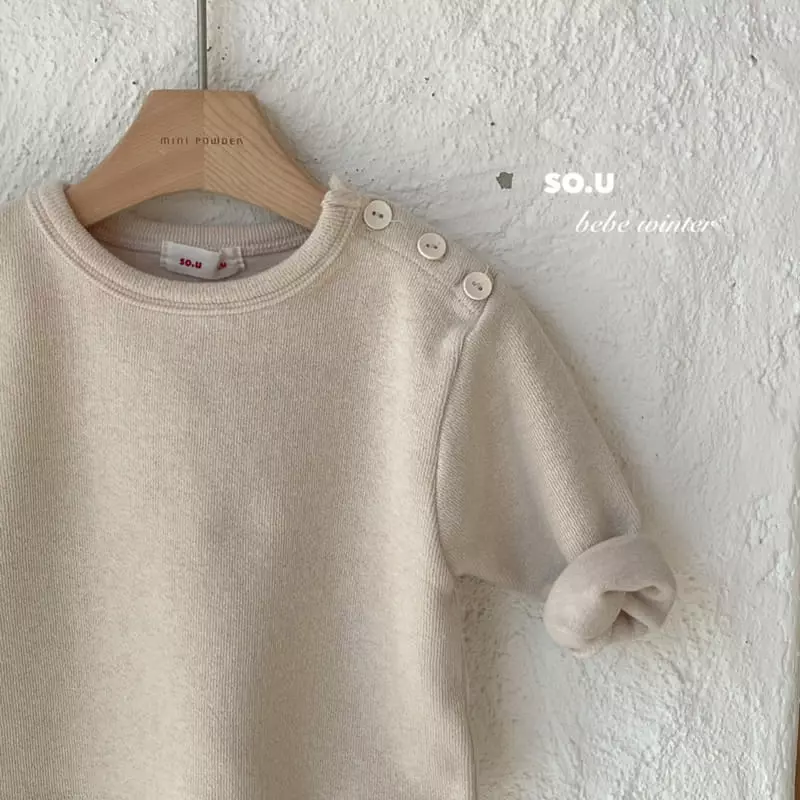 So U - Korean Children Fashion - #childofig - Shoulder Button Tee - 11