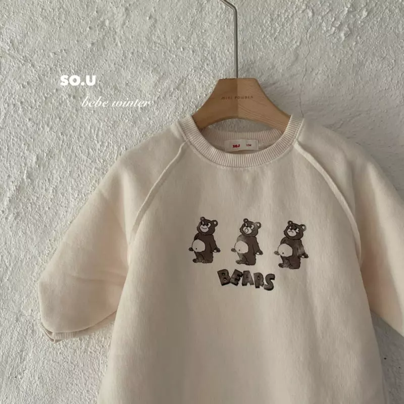 So U - Korean Children Fashion - #childofig - Bear BOdysuit - 6