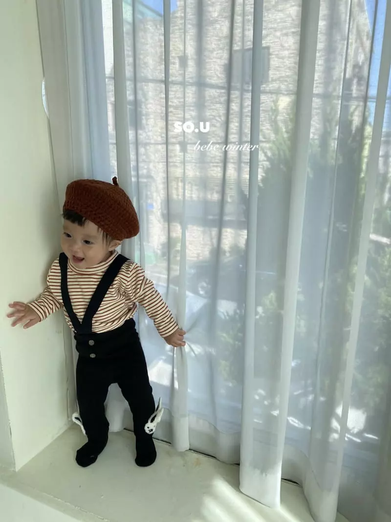 So U - Korean Children Fashion - #childofig - Band Button Leggings - 4