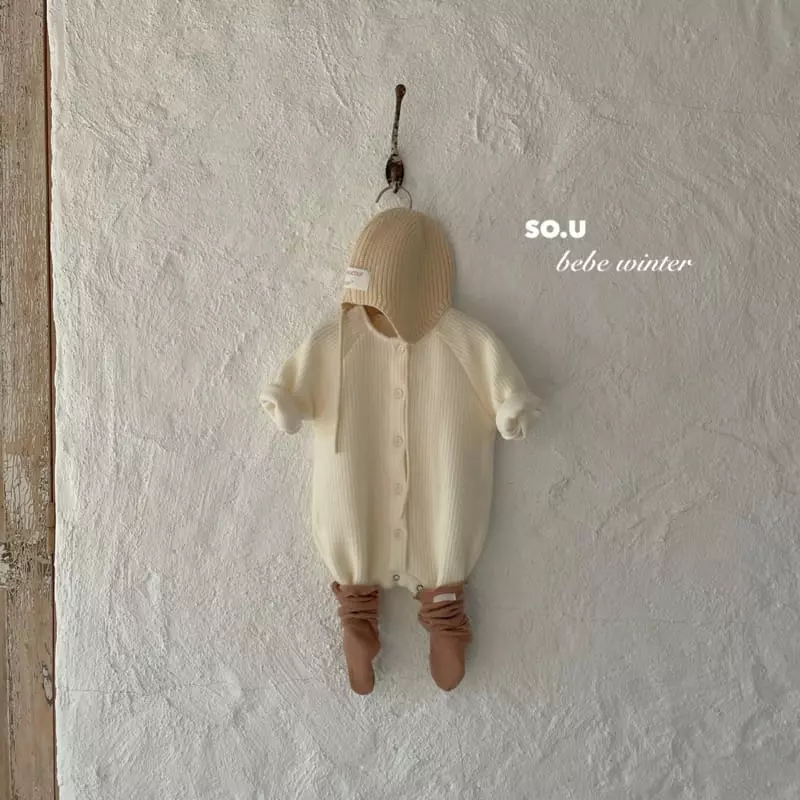 So U - Korean Children Fashion - #childofig - Knit Bodysuit - 3