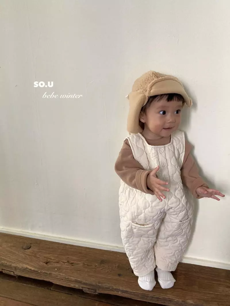 So U - Korean Children Fashion - #childrensboutique - Quilting Bodysuit - 6