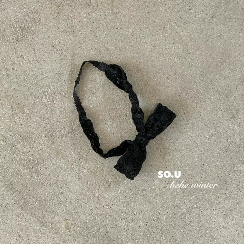 So U - Korean Children Fashion - #childrensboutique - Lace Ribbon Hairband - 2