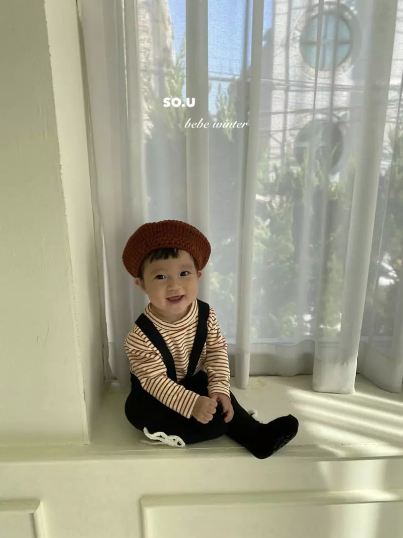 So U - Korean Children Fashion - #designkidswear - Bebe Stripes Tee - 7