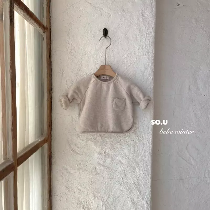 So U - Korean Children Fashion - #designkidswear - Piping Pocket Tee - 6