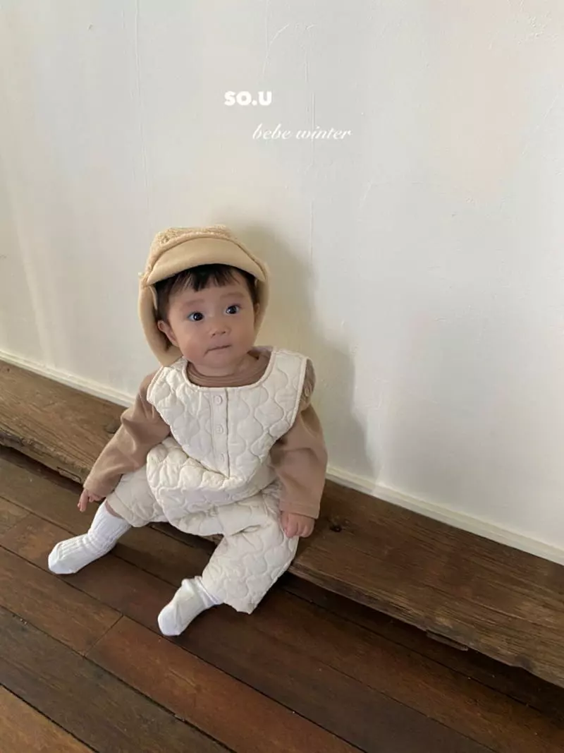 So U - Korean Children Fashion - #designkidswear - Quilting Bodysuit - 7