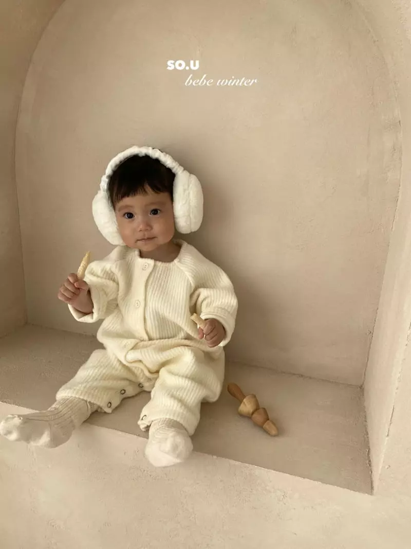 So U - Korean Children Fashion - #designkidswear - Knit Bodysuit - 5