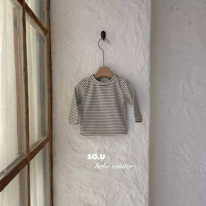 So U - Korean Children Fashion - #discoveringself - Bebe Stripes Tee - 8