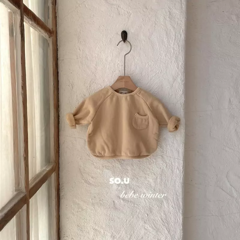So U - Korean Children Fashion - #discoveringself - Piping Pocket Tee - 7