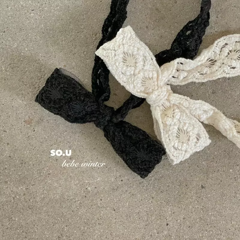 So U - Korean Children Fashion - #designkidswear - Lace Ribbon Hairband - 4