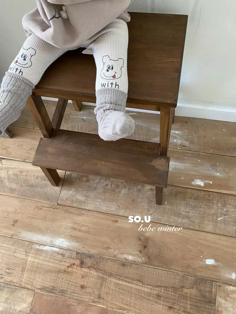 So U - Korean Children Fashion - #fashionkids - Puppy Leggings - 12